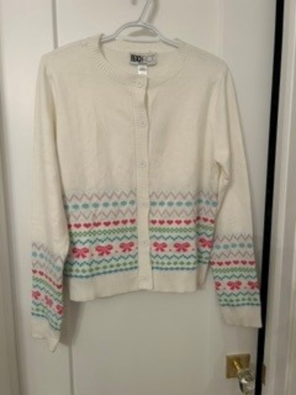 Beach Riot Ally Bow Cardigan for Anthropologie